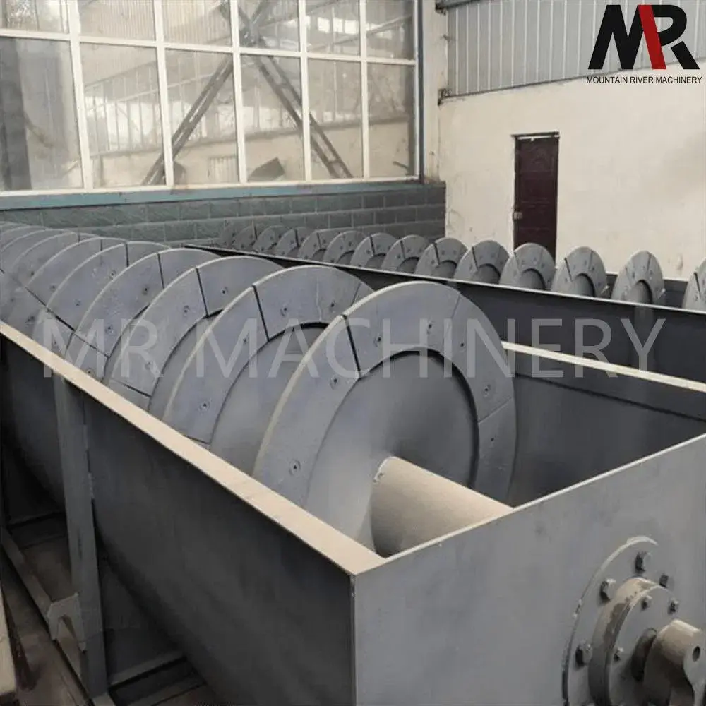 Máy rửa cát xoắn ốc Lsx: Giải pháp tối ưu cho việc xử lý cát sông