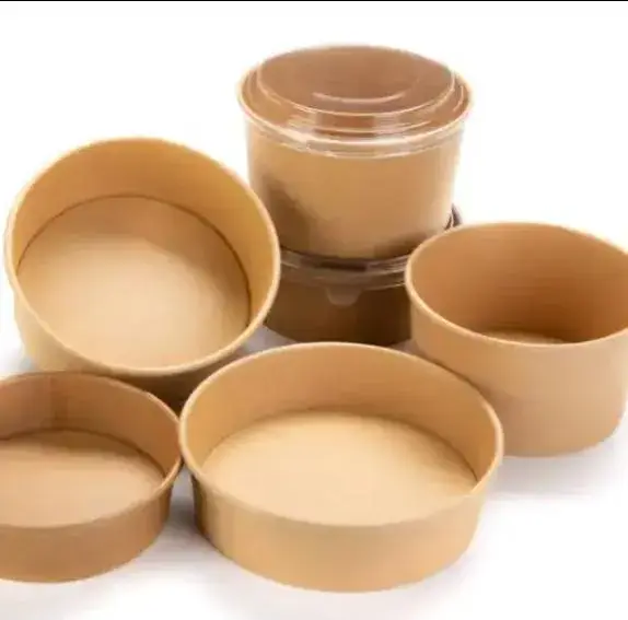 Bán buôn bát giấy Kraft tùy chỉnh chất lượng cao với nắp