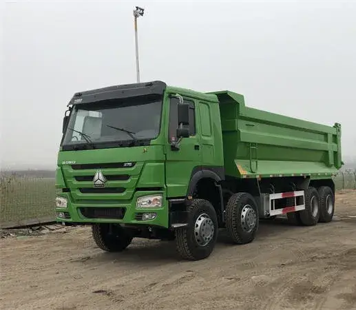 Xe tải HOWO 10 bánh xe, công suất 371/380HP, mới/đã qua sử dụng, hệ thống lái bên trái