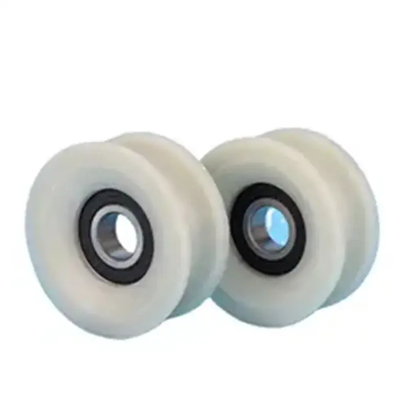 Bánh xe trượt bằng vật liệu nhựa POM, có bi bạc đạn dành cho cửa sổ và cửa trượt