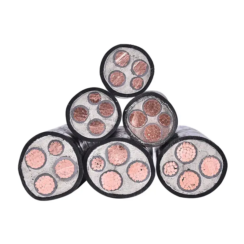 Cáp điện chống cháy XLPE, cách điện bọc PE dẫn điện đồng Yjy/Zr-Yjy/Nh-Yjy LSZH