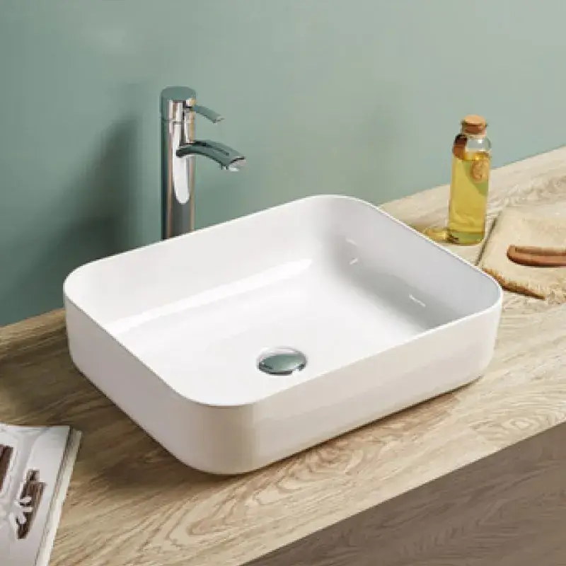 Bồn hình chữ nhật nghệ thuật được thiết kế mới tinh xảo, sản xuất tại Trung Quốc, tùy chỉnh theo phong cách hiện đại