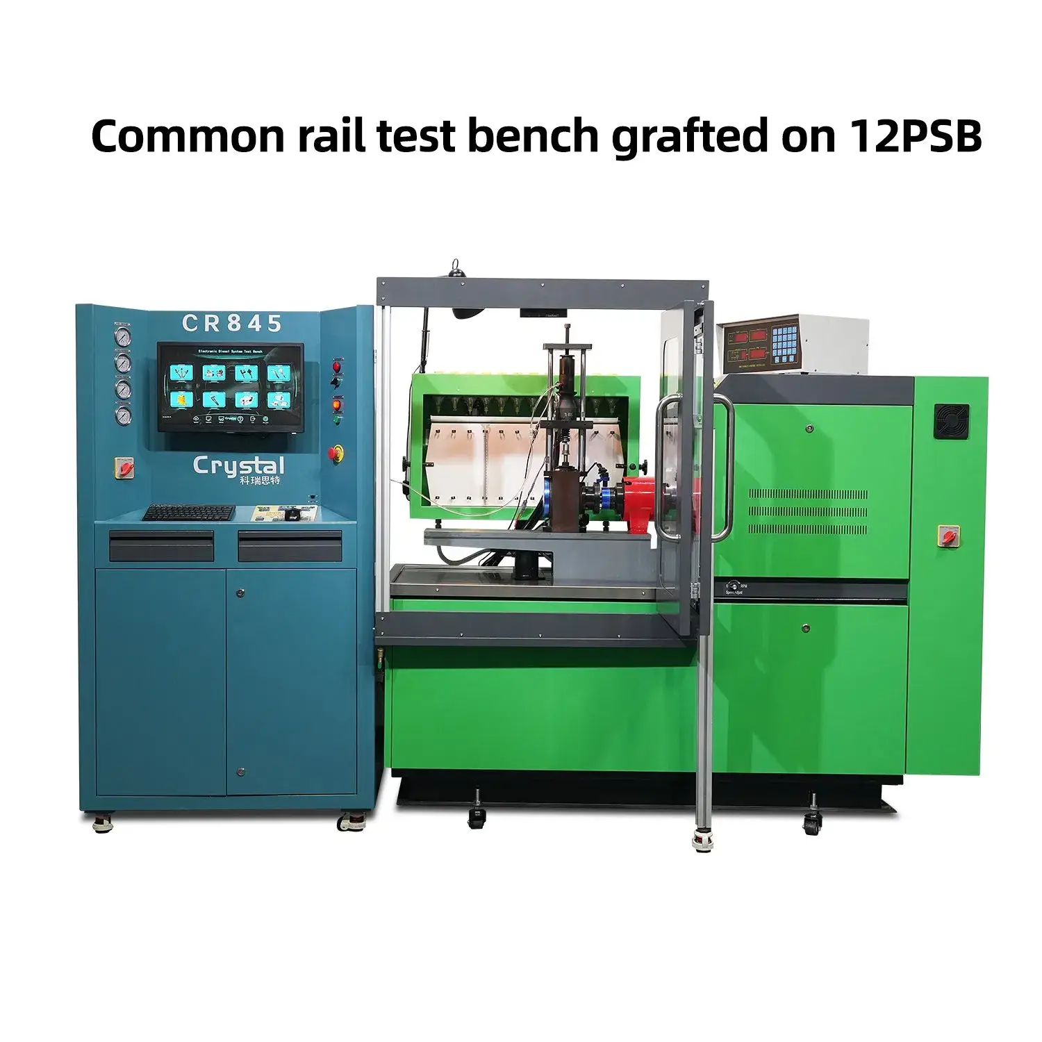 Máy kiểm tra vòi phun diesel Eui Eup Heui chuyên nghiệp, bàn kiểm tra bơm Common Rail Grafted