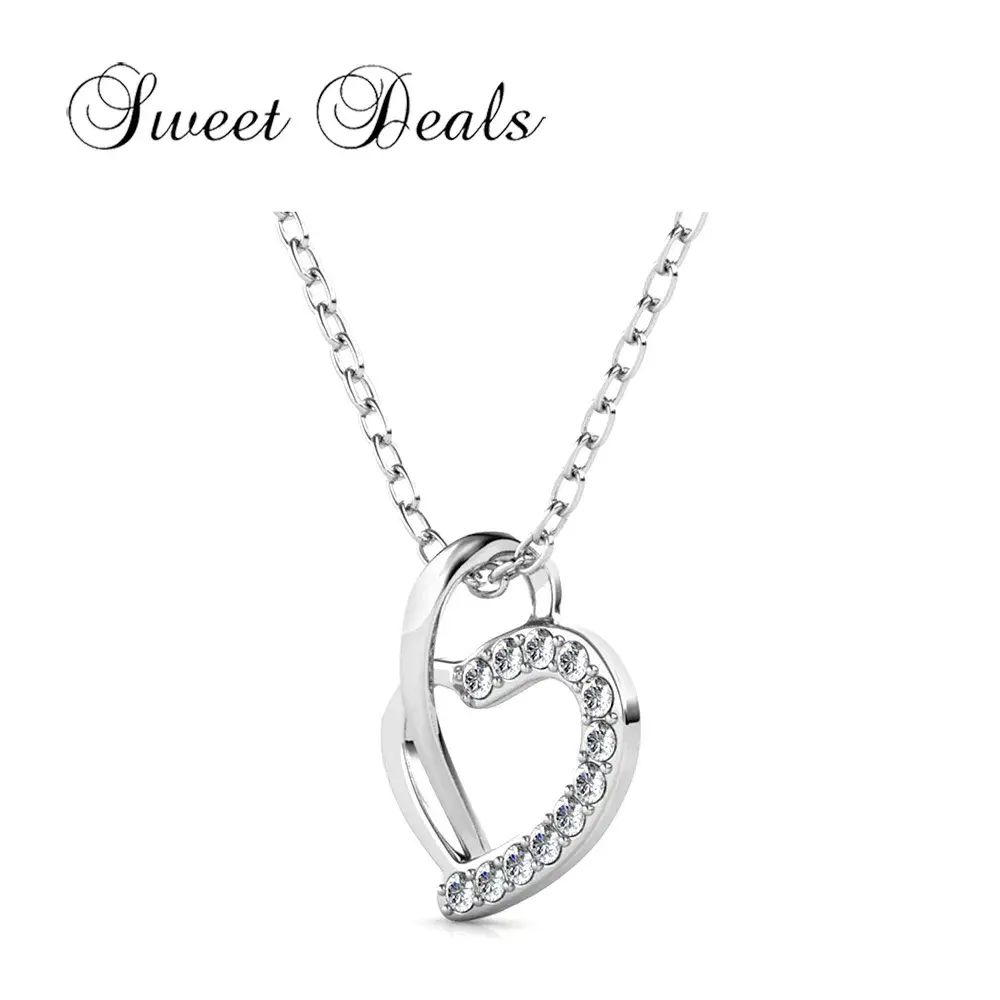 Dây chuyền pendant hình trái tim chất lượng, phụ kiện thời trang phong cách cho phái đẹp