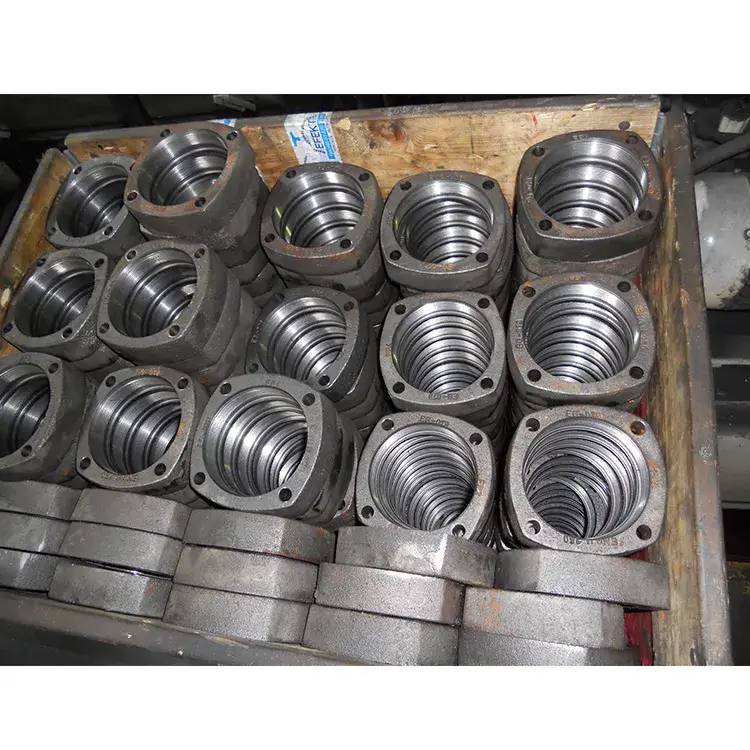 Bộ phận máy CNC đúc theo yêu cầu từ gang dẻo cho hệ thống cứu hỏa - sản xuất OEM ODM
