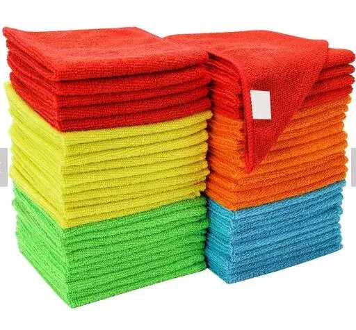 Khăn Microfiber cho Ô tô và Bếp - Vật Dụng Lau Chùi Hiệu Quả