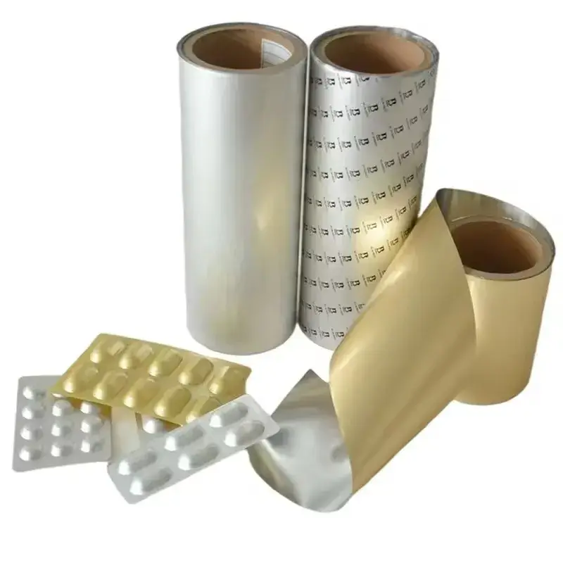 Bao bì kim loại nhôm và giấy nhôm jumbo cho đóng gói thực phẩm chất lượng cao 8011 hình ảnh 13-description