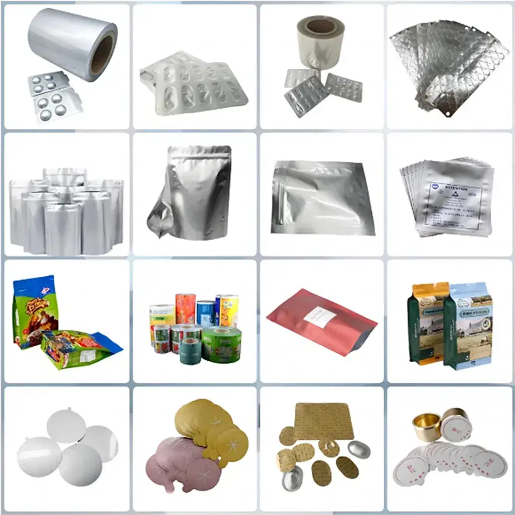 Bao bì kim loại nhôm và giấy nhôm jumbo cho đóng gói thực phẩm chất lượng cao 8011 hình ảnh 15-description