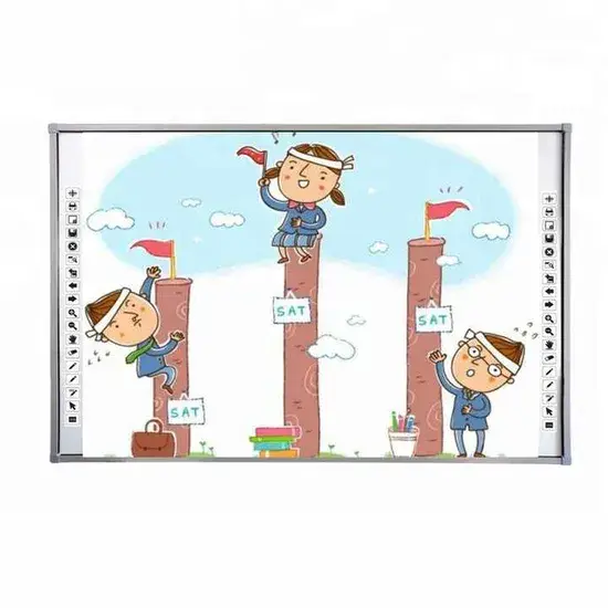 Bảng tương tác hồng ngoại 83 inch dành cho trường học, giải pháp thông minh cho lớp học