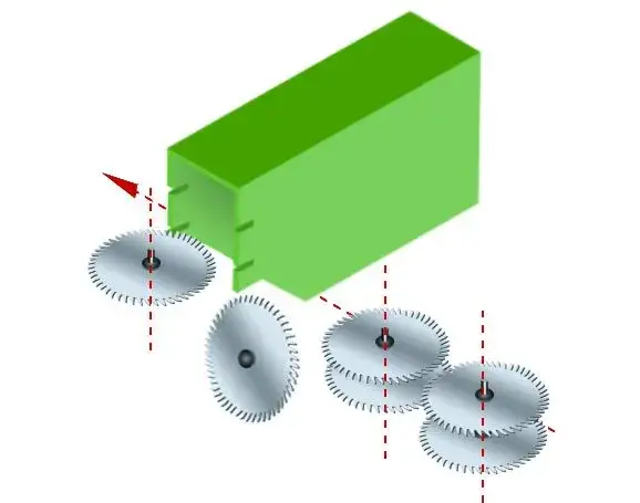 Máy phay tự động cho việc tạo tenon và hồ sơ