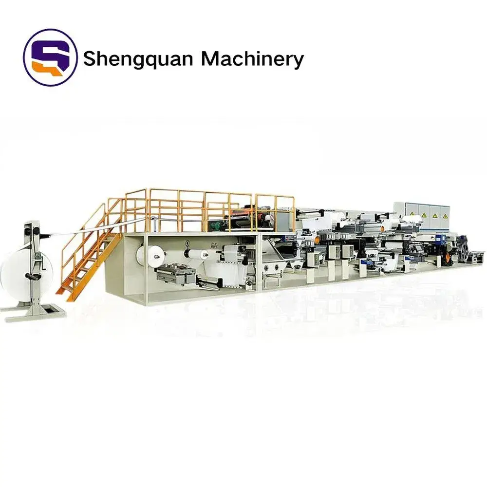 Máy sản xuất tấm lót y tế dùng một lần 300m với hiệu suất cao và tích hợp cảm biến