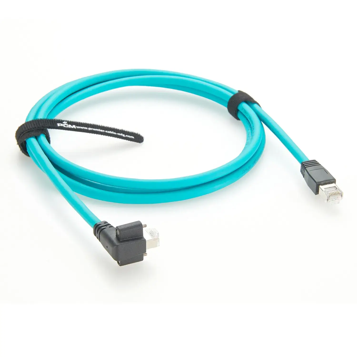 Cáp Ethernet Gige góc vuông RJ45 cho các hãng Omron, Sentech, Allied Vision, IDS Imaging, Euresys, Bitflow, Daheng Imaging, Cognex, Teledyne Dalsa