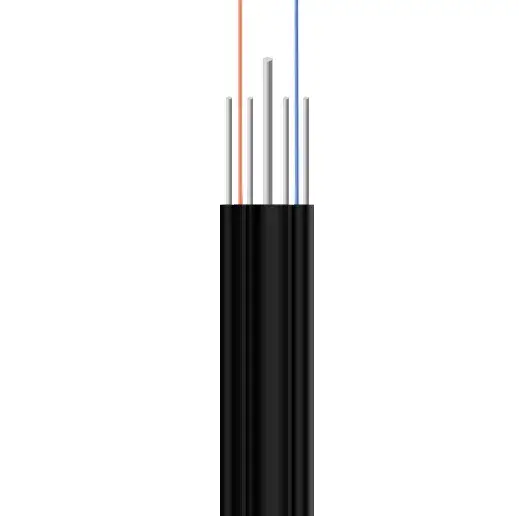 Cáp quang FTTH 0.45mm có lõi thép chịu lực, 4core G657A G652D - Sản phẩm tách rời