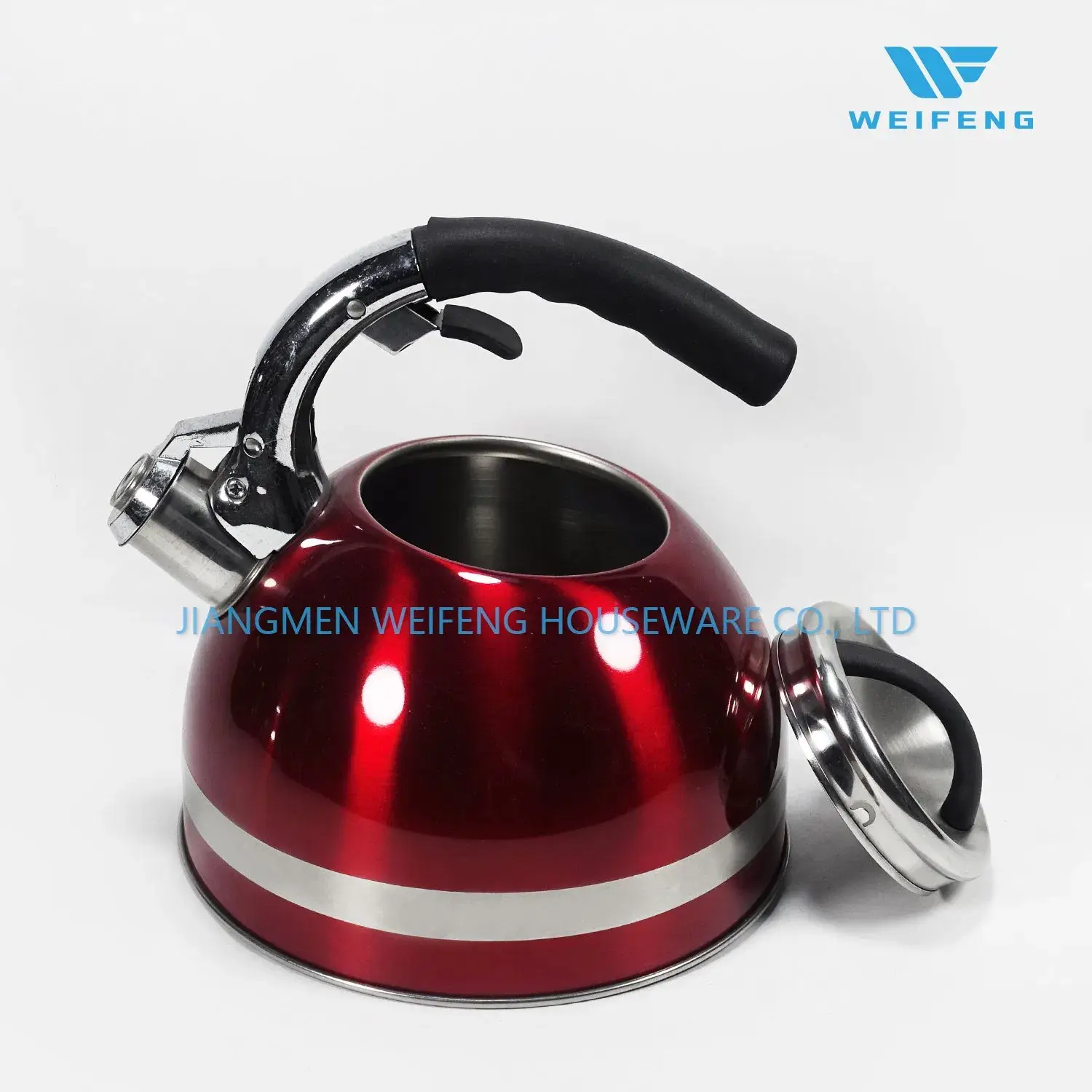 Đun nước inox không gỉ tùy chỉnh - Sản phẩm bán buôn chất lượng với thiết kế màu đỏ độc đáo