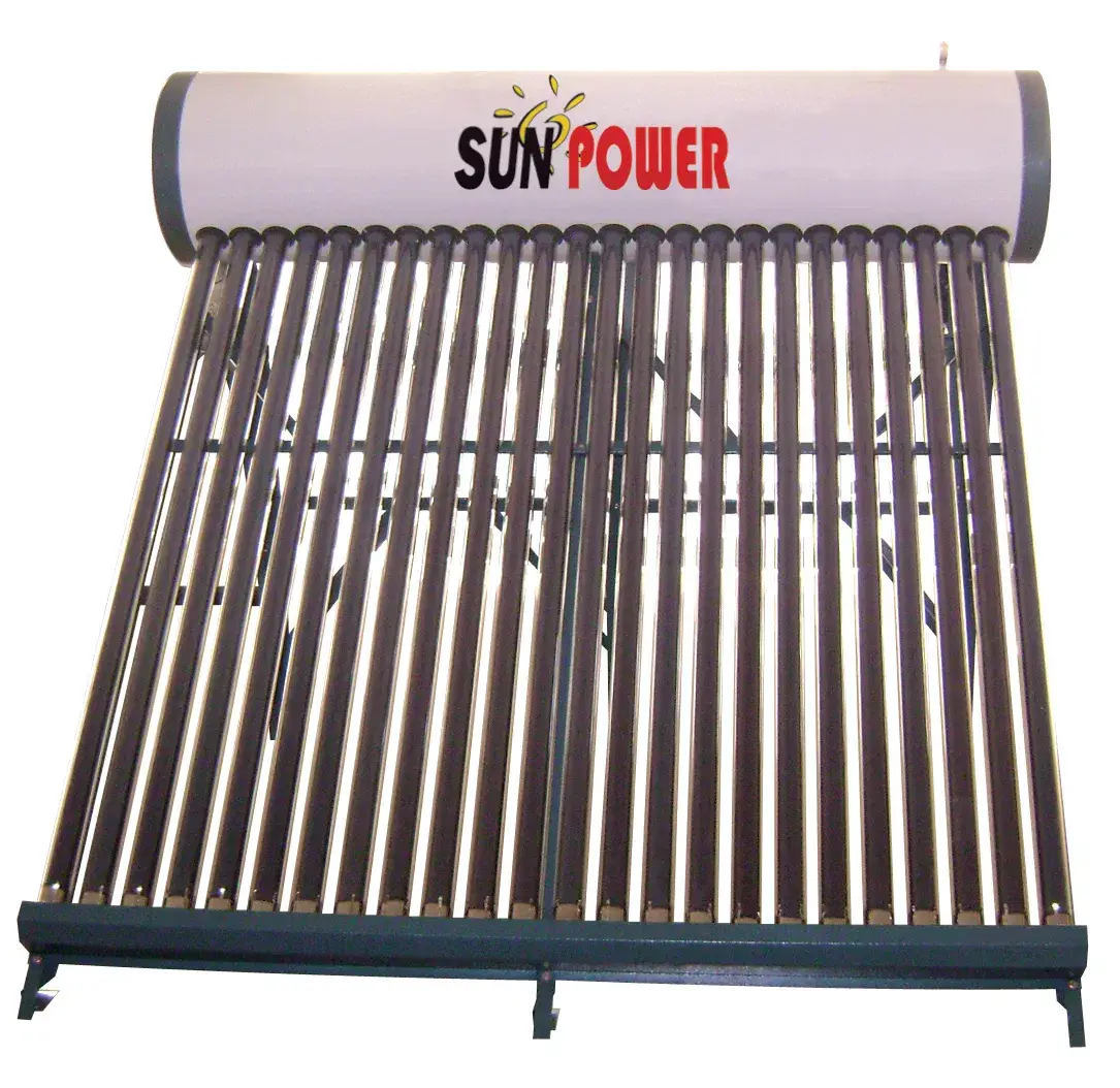 Bình năng lượng mặt trời tuần hoàn trực tiếp Sunpower - Thiết kế đứng độc lập hiện đại