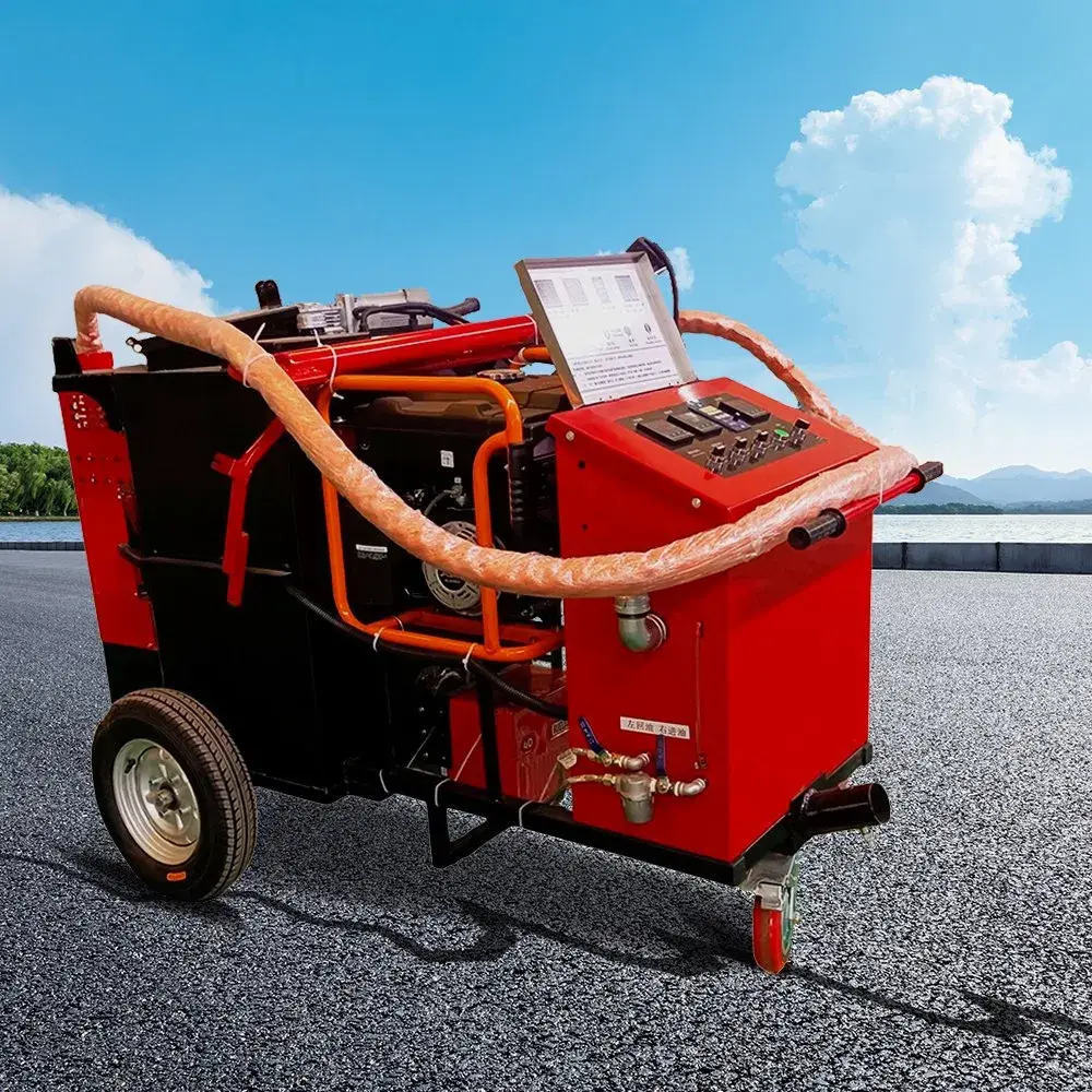Máy xây dựng mặt đường bằng bê tông nhựa, máy hàn khe nứt đường với chứng nhận CE uy tín