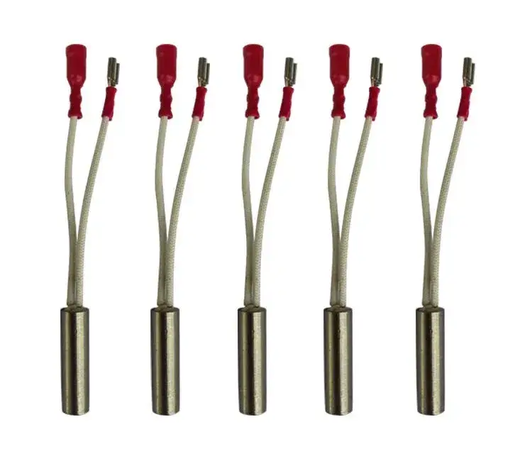 Ống nhiệt cartridge đơn đầu: Sử dụng cho máy nén khí CO2 với điện trở nhiệt độ cao