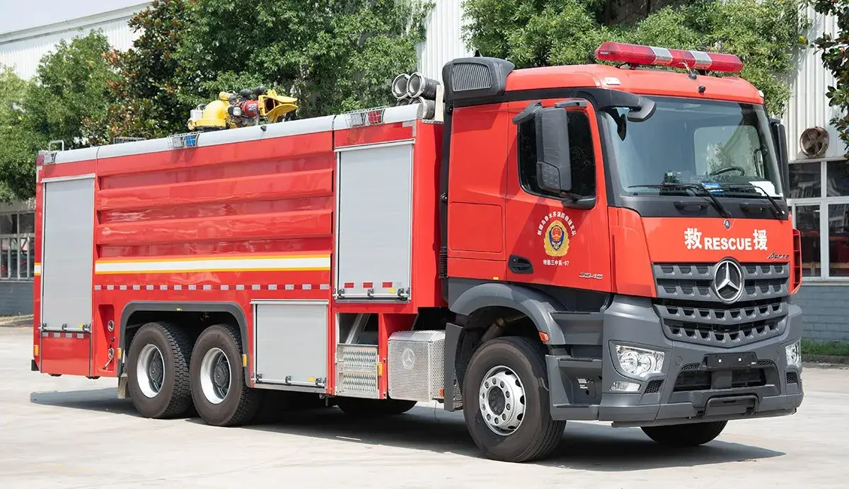 Nhà máy sản xuất xe cứu hỏa điện 6X6 chất lượng cao và đáng tin cậy