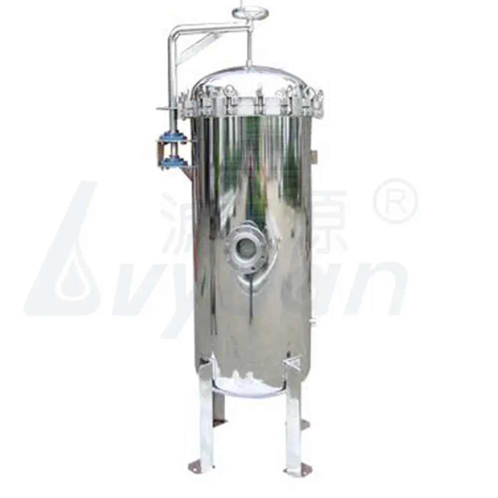 Bộ lọc cartridge chất lỏng thép không gỉ dung tích lớn cho nhu cầu lọc nước công nghiệp