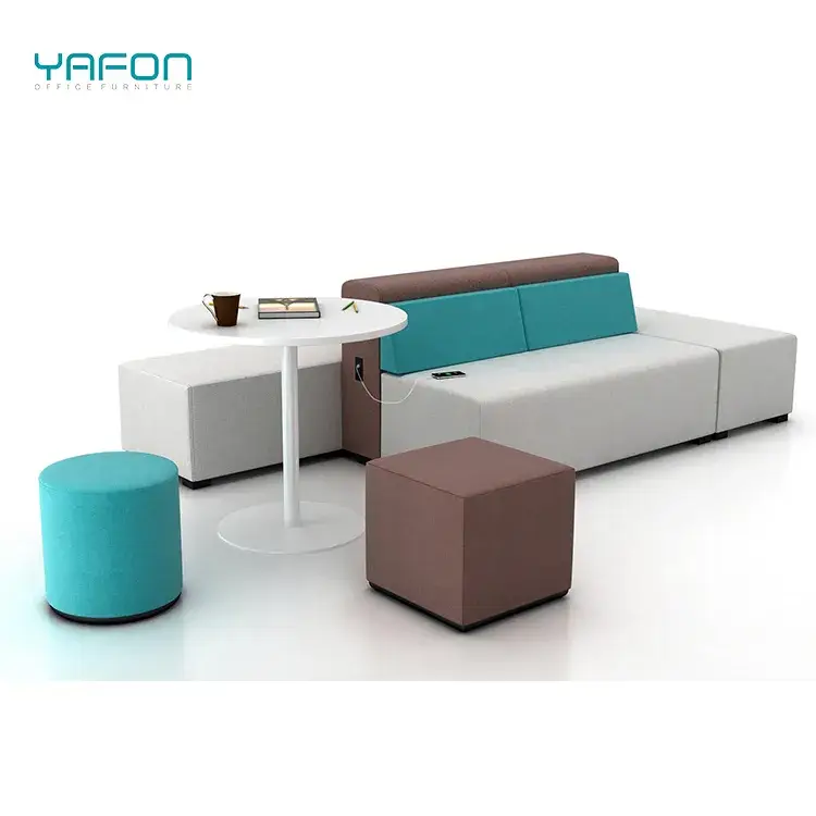 Bộ ghế sofa tiếp khách vải cao cấp, thiết kế hiện đại và linh hoạt cho nội thất