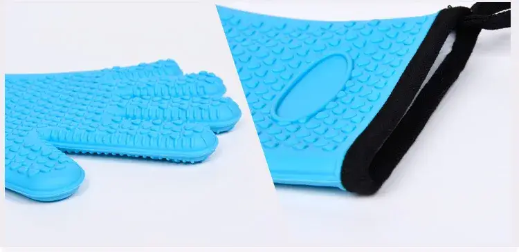 Găng tay cao su sử dụng an toàn trong lò vi sóng với lớp bảo vệ nhiệt silicone