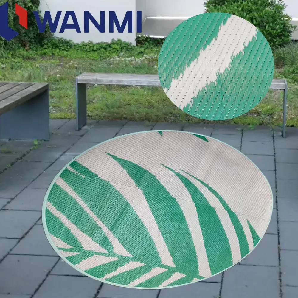Thảm bãi biển chất lượng cao của nhãn hiệu Wanmi: mềm mại, chống thấm nước, từ polypropylene