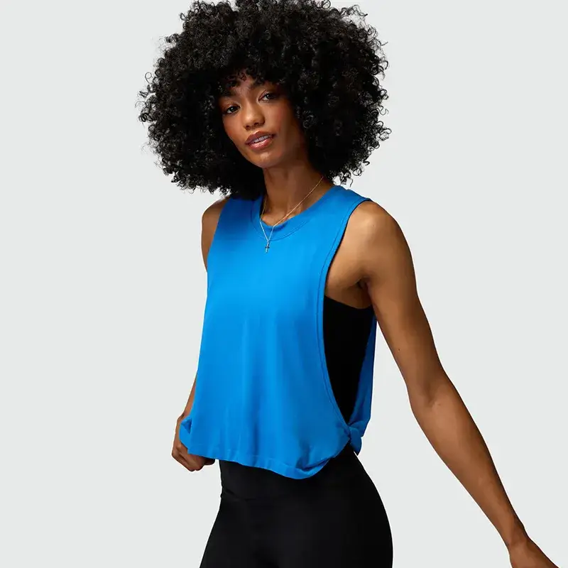 Áo Rộng Blouse Không Tay Dành Cho Nữ - Chất Liệu Thể Thao Cho Yoga, Chạy Bộ và Tập Luyện