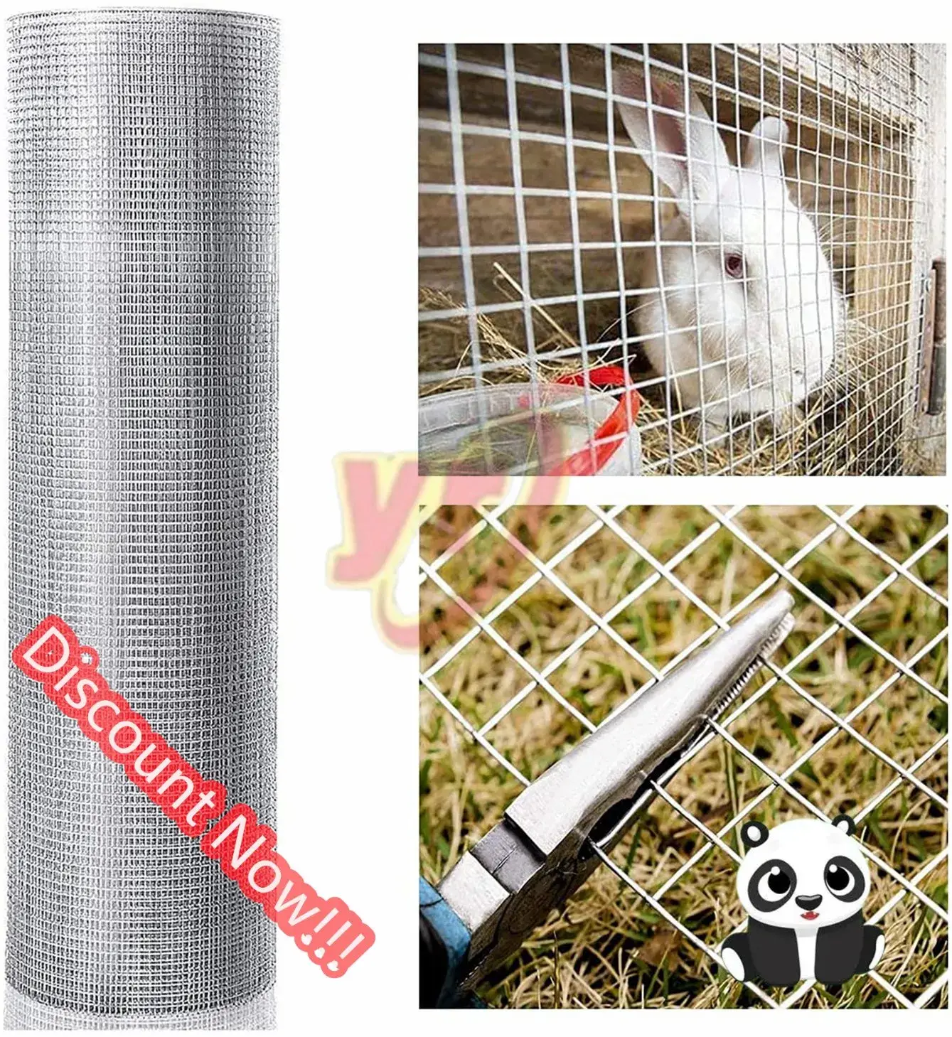 Lưới hàn mạ kẽm nhúng nóng 0.90mm, kích thước 1m*17m - Sản phẩm chất lượng