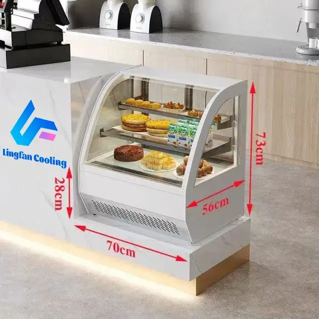 Điều khiển nhiệt độ thông minh cho tủ kính trưng bày bánh ngọt cổ điển