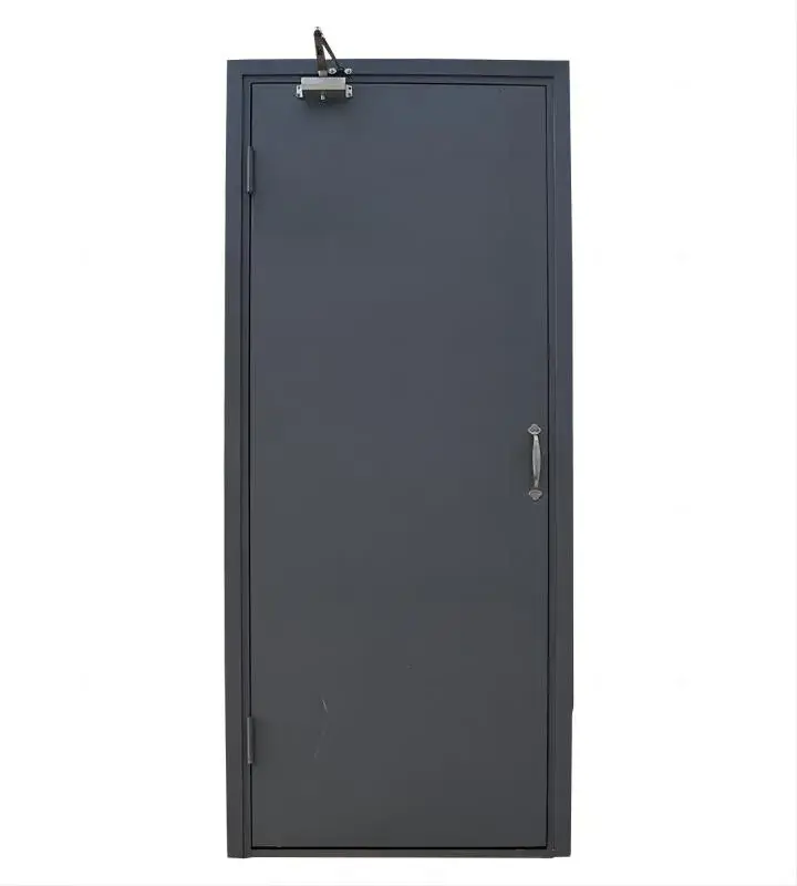Cửa sắt chống cháy đơn chất lượng cao tùy chỉnh từ nhà sản xuất tại Trung Quốc
