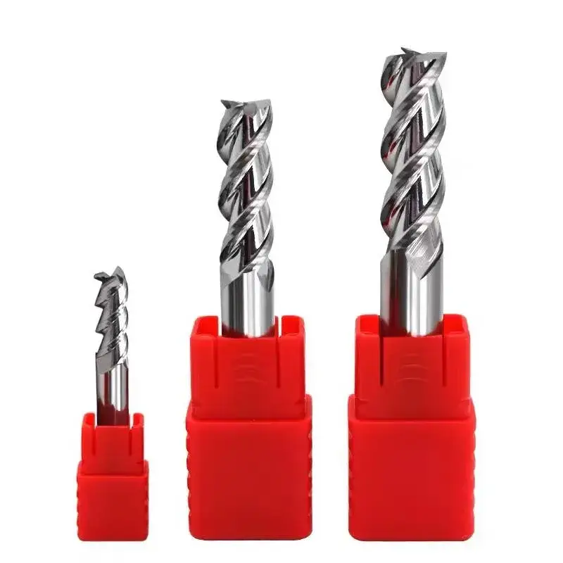 Công cụ phay nhôm chất lượng cao Wyk - Lựa chọn đầu phẳng 3, carbide dao phay nhôm