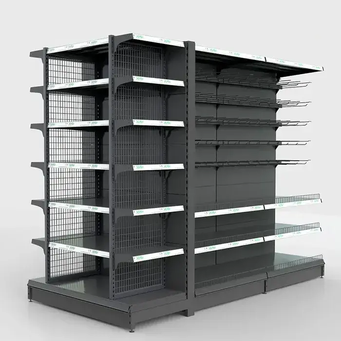 Kệ siêu thị Gondola - Giá trực tiếp từ nhà sản xuất, phù hợp cho cửa hàng tạp hóa