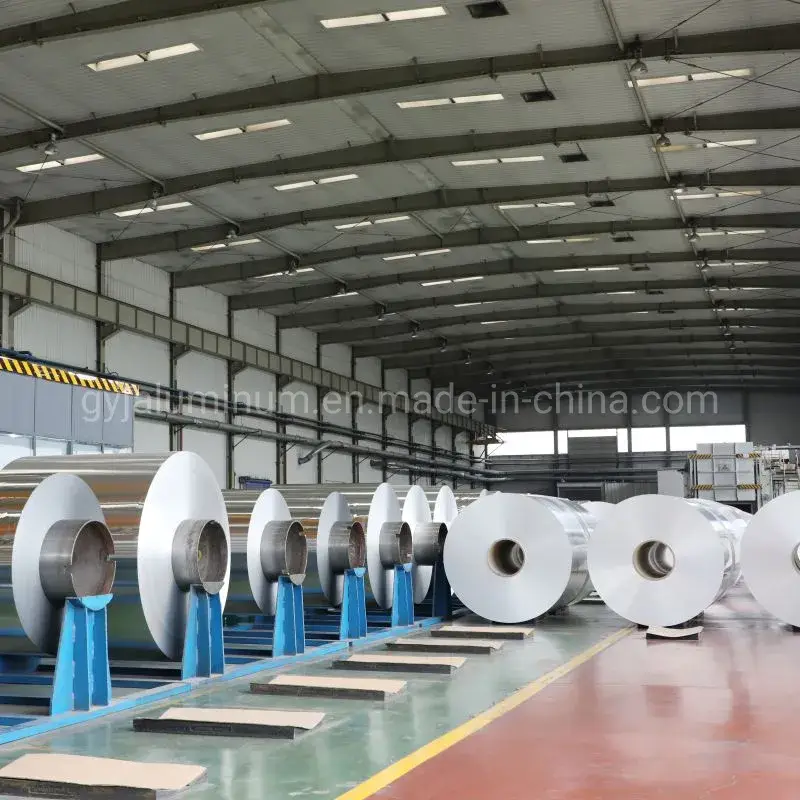 Chất lượng ổn định giấy nhôm mái 8011, cuộn jumbo hợp kim nhôm micron từ nhà cung cấp uy tín
