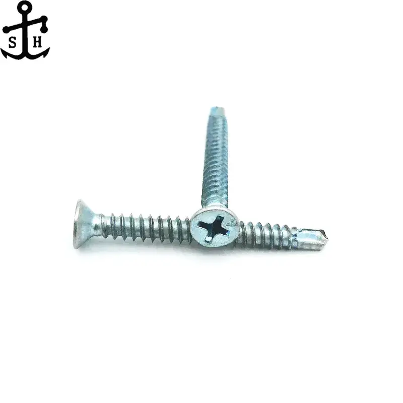 Ốc vít đầu chìm ISO 15482 chất lượng cao, có ren vít tự khoan - Sản xuất tại Trung Quốc