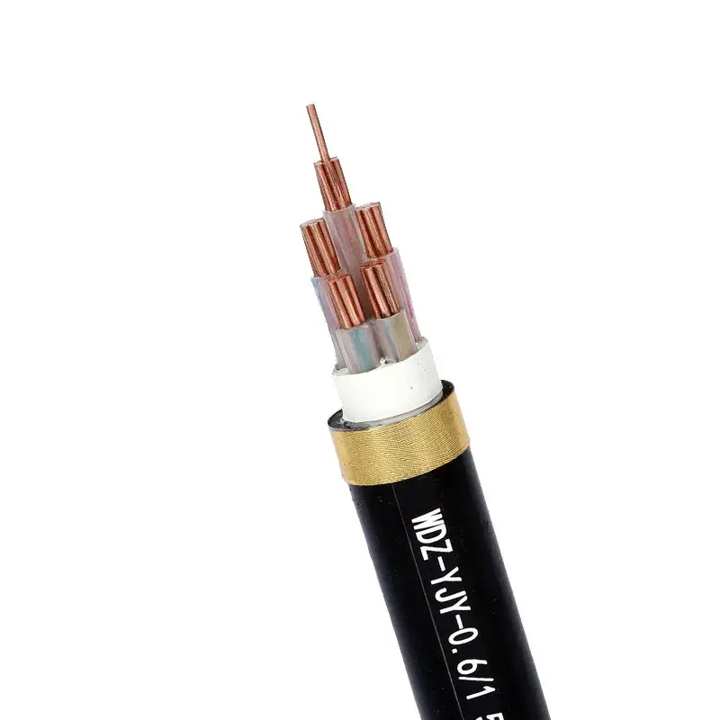 Cáp điện chống cháy XLPE, cách điện bọc PE dẫn điện đồng Yjy/Zr-Yjy/Nh-Yjy LSZH