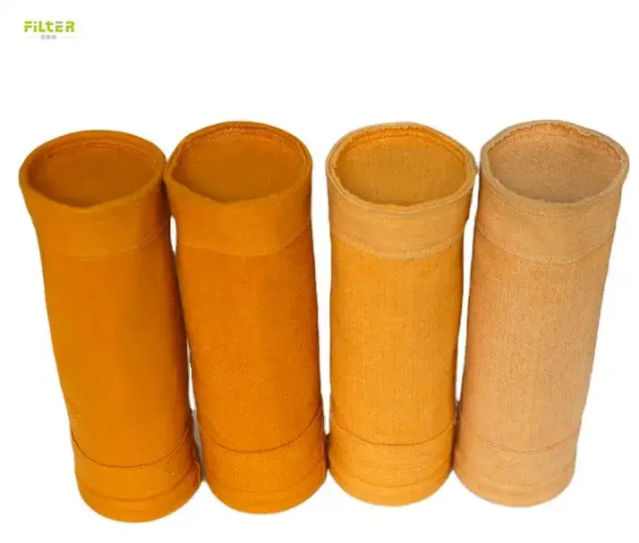 Bags lọc bụi chịu nhiệt cao với các loại vật liệu PPS, Nomex, PTFE, P84 và sợi thủy tinh tùy chỉnh