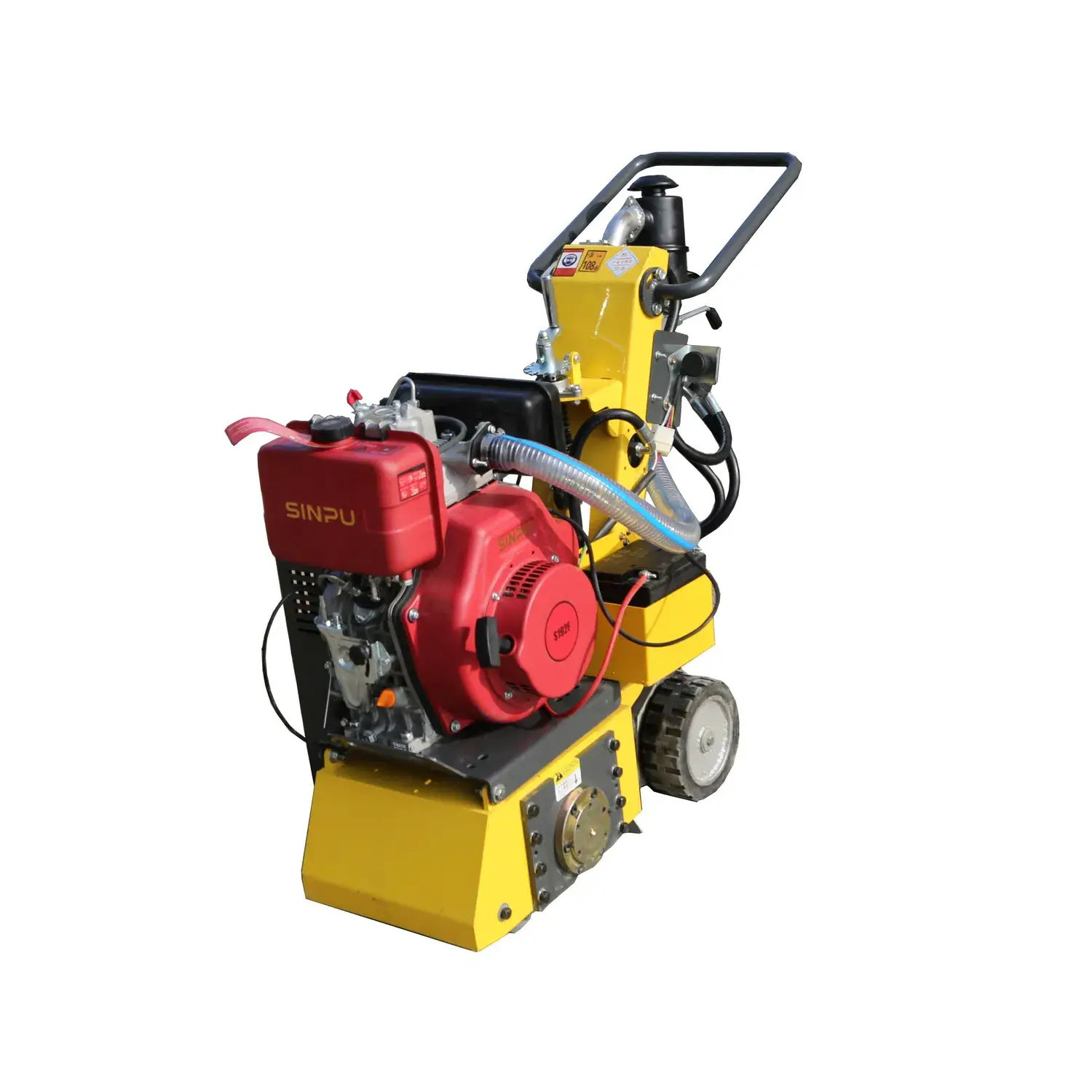 Máy gỡ kẻ đường nóng chảy tự động với lưỡi dao chất liệu hợp kim