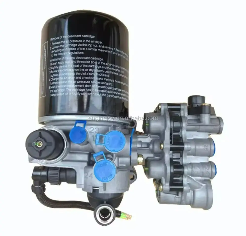 Máy sấy khí ZB4734 cho xe tải Iveco - Phụ tùng chính hãng từ nhà sản xuất uy tín