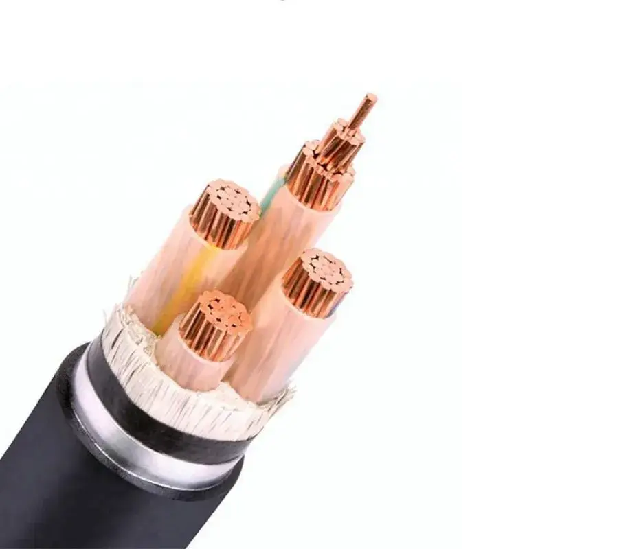 Cáp điện XLPE 0.6/1kv chất lượng cao, có bọc thép, kích thước 3*25+1*16