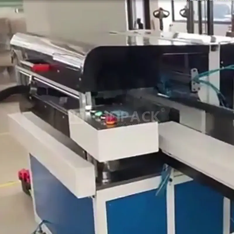 Máy sản xuất bao bì bảo vệ lõi đệm từ giấy kraft tổ ong tự động hiệu quả