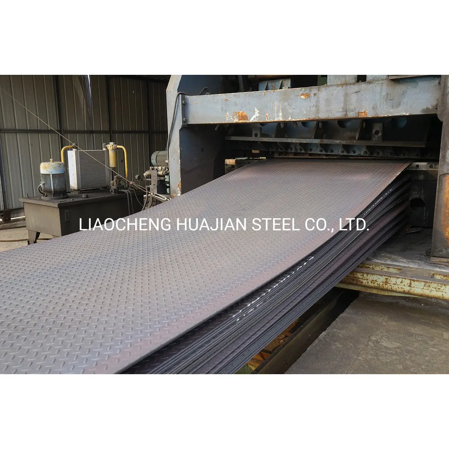 Bảng mẫu chứng khoán tấm thép carbon gai A36 - độ dày 2.5mm