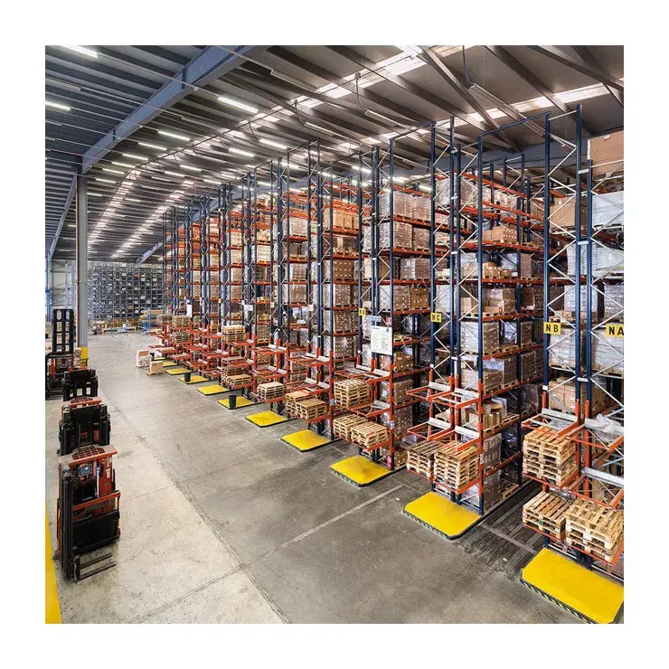 Kệ pallet thép Euro được chứng nhận CE cho hệ thống lưu trữ kho nặng