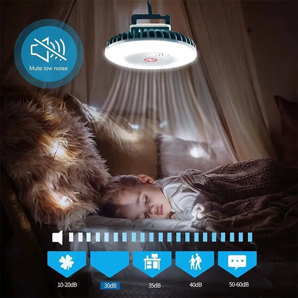 Đèn lồng cắm trại sạc lại qua cổng USB - Sản phẩm đèn đi bộ ngoài trời Nextool