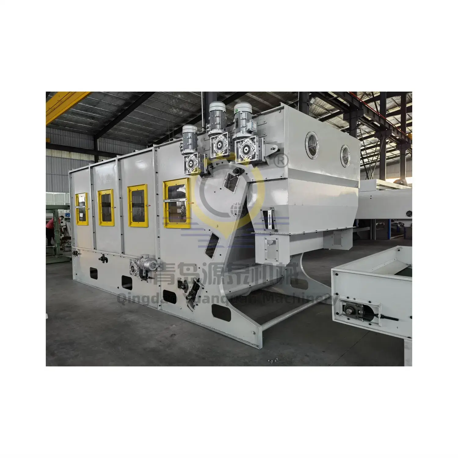 Dây chuyền sản xuất đệm bông mềm với sự lựa chọn giữa chế độ sưởi điện hoặc sưởi gas tự nhiên