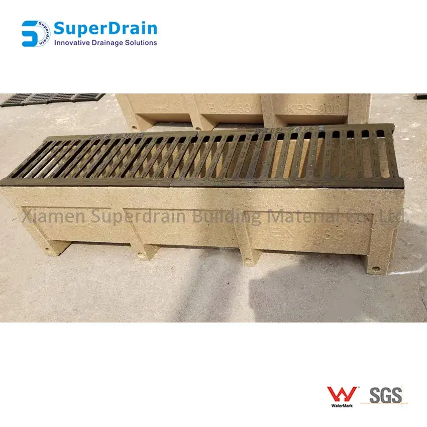 Giải pháp thoát nước bằng kênh polymer chắc chắn và hiệu quả