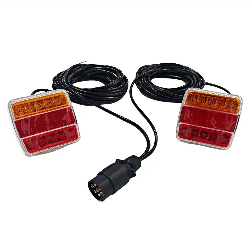 Bộ dây cáp đèn hậu LED cho xe tải, sử dụng đầu nối 7 chân