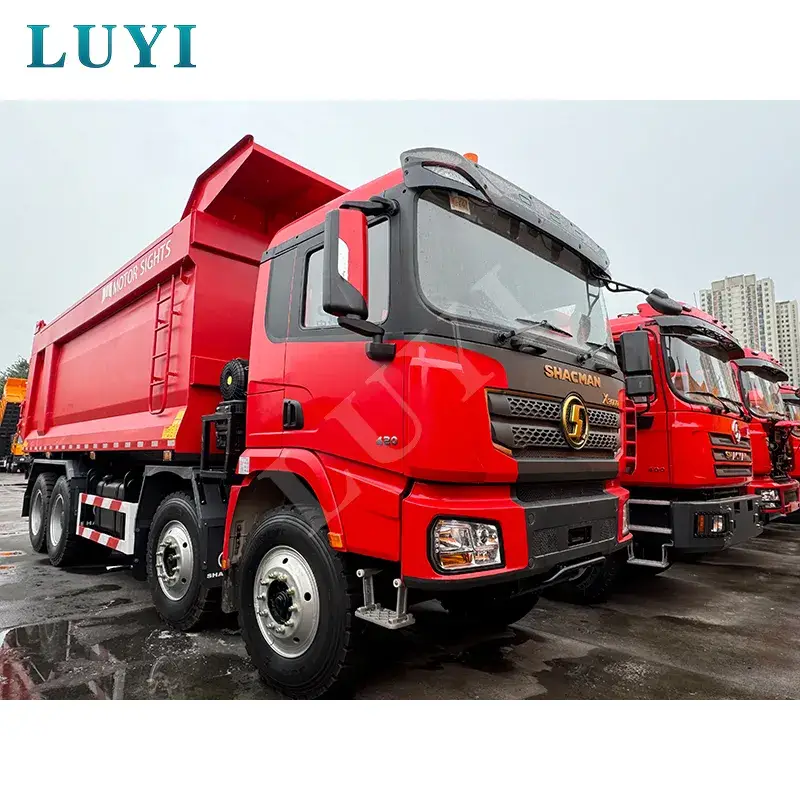 Xe ben Shacman X3000 mới - Dòng sản phẩm nặng 6X4 và 8X4, tải trọng 30ton, 40ton, 45ton