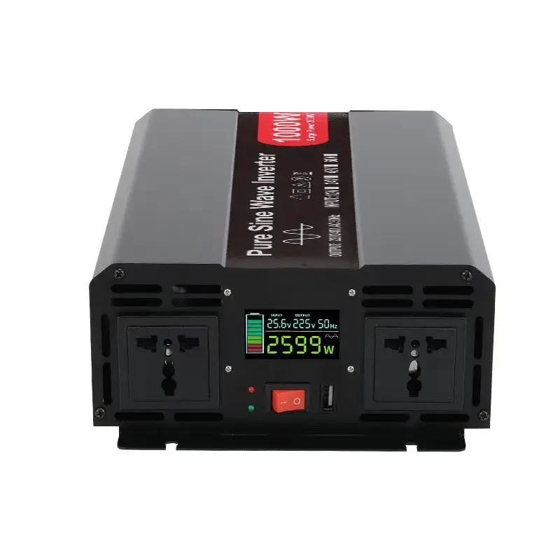 Máy phát điện di động công suất 1000W, thiết kế inverter hiệu suất cao và màn hình LCD đa năng