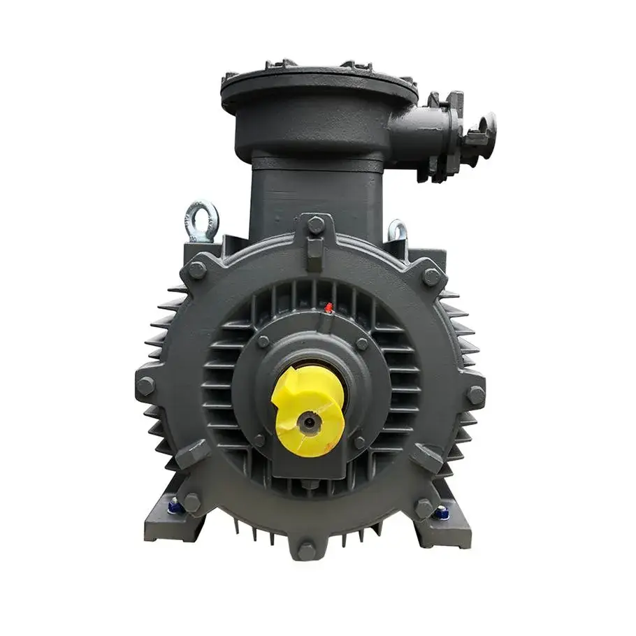 Động cơ ba pha điện nổ an toàn từ 0.55kw đến 15kw, sản phẩm chống cháy AC không đồng bộ cảm ứng với 4p