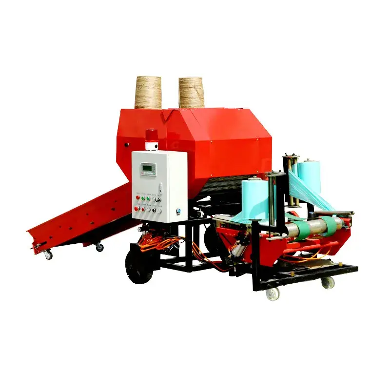 Máy Baler Tròn sử dụng nhiên liệu Diesel: Giải pháp bó cỏ và quấn bán hiệu quả